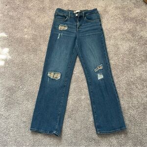 Girl’s wide leg levis